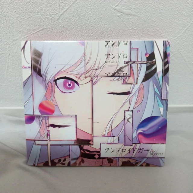 DECO 27 ANDROID Girl Première édition limitée 2 CD Japon GNCL1309