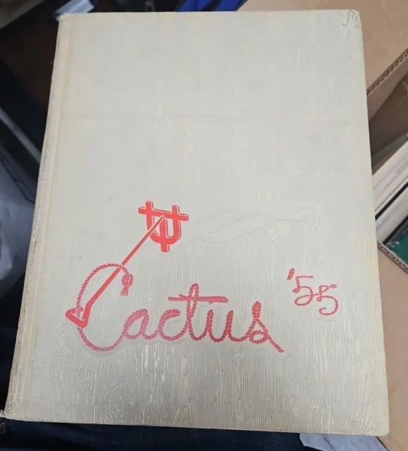 1955 University of Texas Cactus Yearbook College Austin UT Longhorns Vol. 62
