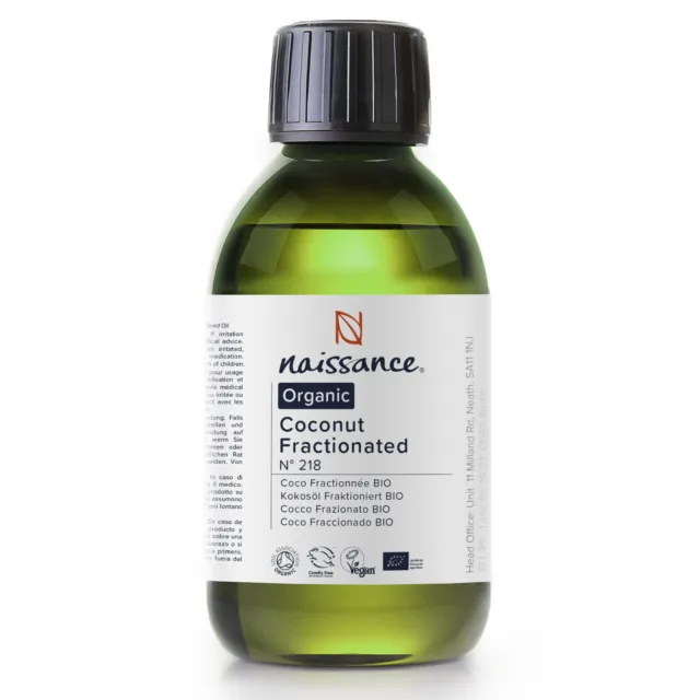 Naissance Coconut Fractionated Organic Oil (No. 218) - 250ml-5L - Massage, Hair
