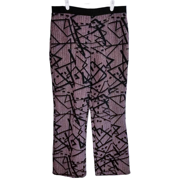 Elana Kattan Knit Pull On Pants Size L