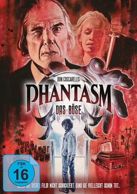 Mediabook PHANTASM - DAS BÖSE 1 Uncut vom Index befreit ANGUS SCRIMM BLU-RAY Box