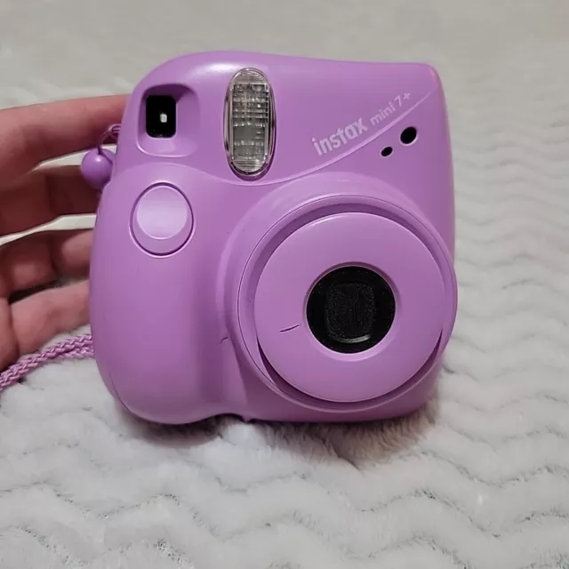 Fujifilm Instax Mini 7 plus Lavender Instant Film Camera Tested