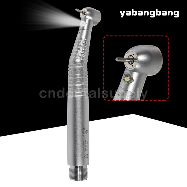 NSK Style Dental E-generato​r LED Fiber Optic High Speed Handpiece 2 Hole tzf
