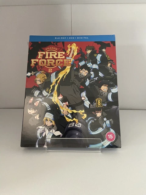 FIRE FORCE: SEASON 2 - Part 2 Anime Blu-Ray + DVD £11.00 - PicClick UK