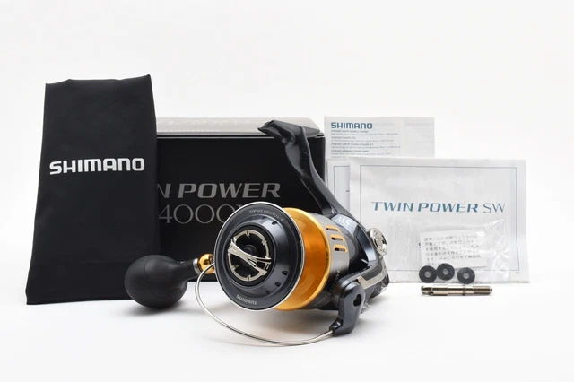 リール SHIMANO TWIN POWER 21 SW 14000xg Spinning Reel 21 TWIN POWER SW 14000XG 6.2:1 Fishing Reel IN