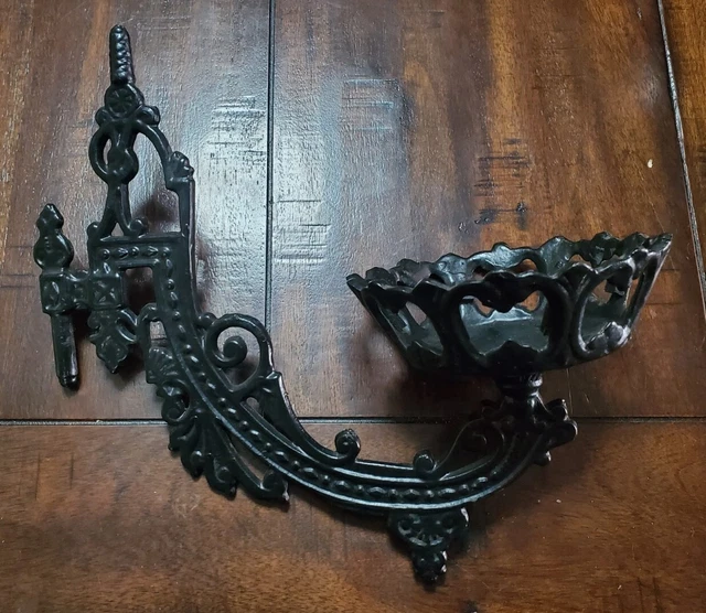 Antique Cast Iron Wall Sconce Swing 11"