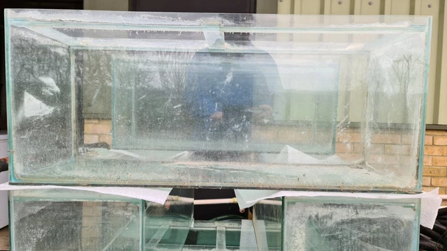 36"x15"x12" fish tank used   Glass  ex Goldfish display Aquarium Gerbil Tank