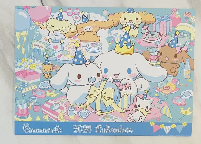 thumbnail image 2 of Sanrio Wall Calendar Medium 2026 Cinnamoroll Paper Wall 2 of 14