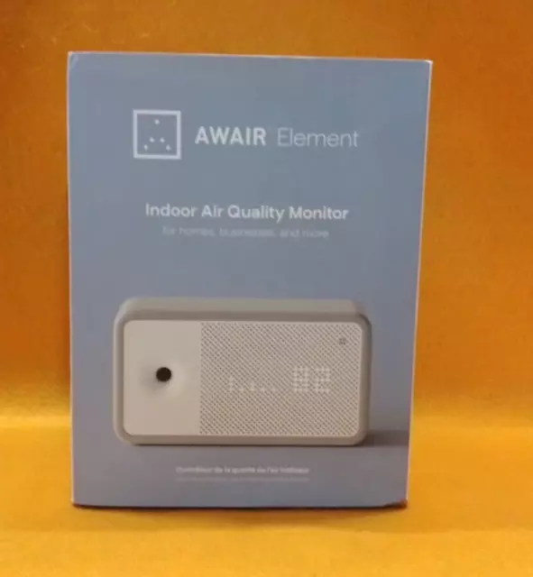 Awair Element Indoor Air Quality Allergy &  Crypto Miner Monitor