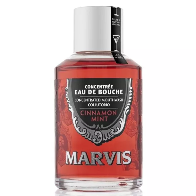 Marvis Cinnamon Mint Mundwasser Konzentrat 120 ml