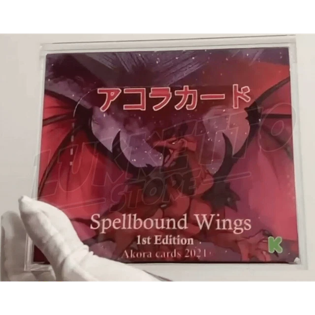 akora kickstarter booster box TCG Spellbound Wings 1st Edition  Cherry Collectables meaning there are 72 amazing Akora to collect and play with Akora TCG Kickstarter Spellbound Wings