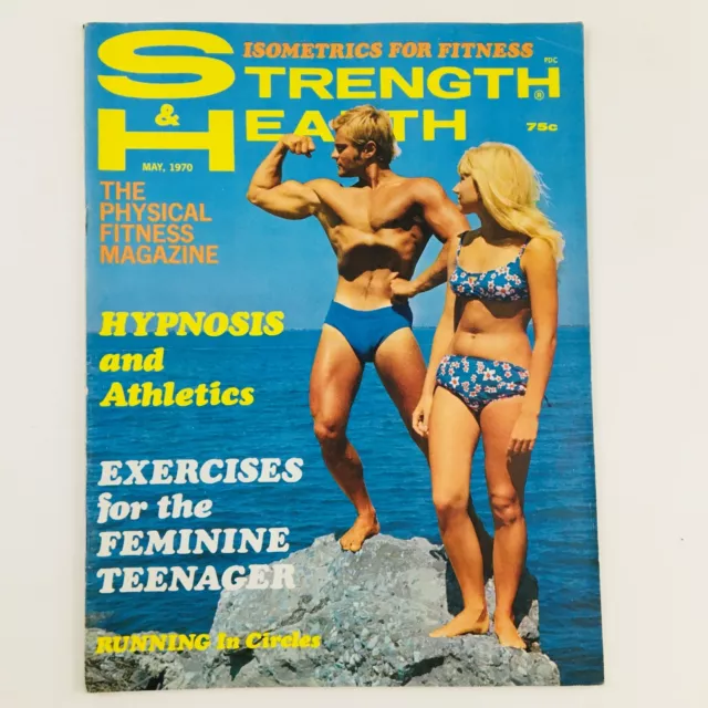 STRENGTH & HEALTH bodybuilding muscle magazine ARNOLD SCHWARZENEGGER  5-69