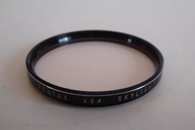 Genuine Asahi Pentax 49mm Skylight Filter