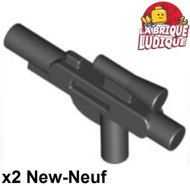 LEGO 2X MINIFIG arme weapon tommy gun barillet sulfateuse pistolet noir  x1608 EUR 1,95 - PicClick FR