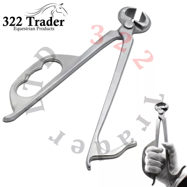 Professional One Handed Foal Mini Nipper - Horse Farrier Tools - Hoof Cutter