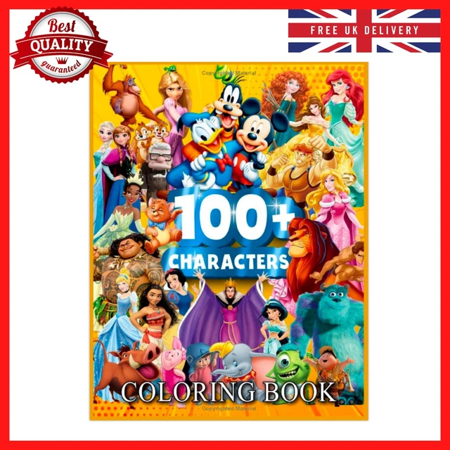 DISNEY KIDS COLORING Pets Coloring Book £5.98 - PicClick UK