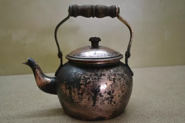 Vintage Tagus R 50 Solid Copper Kettle Made In Portugal