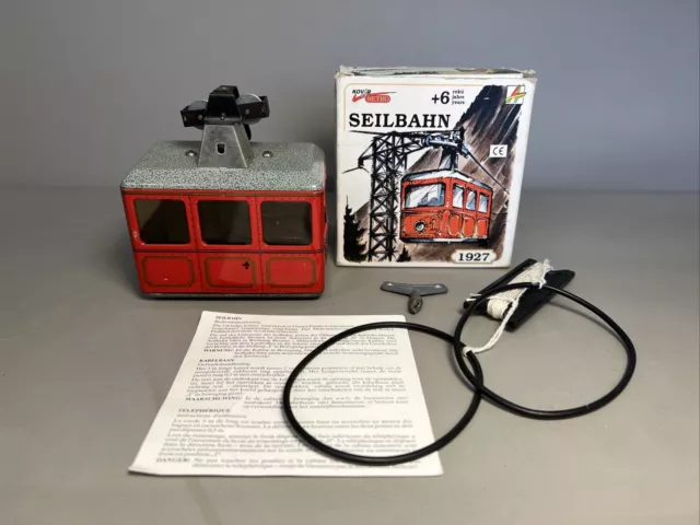 Kovar Retro | Seilbahn 1927 | Vintage Spielzeug Blechspielzeug | Mit OVP #B11