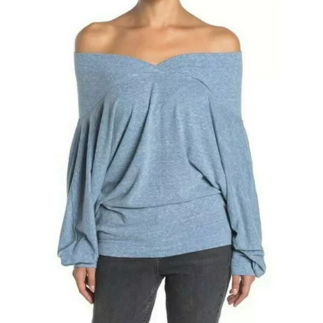 We the Free People Sequoia Wide Neck Top, Size XS