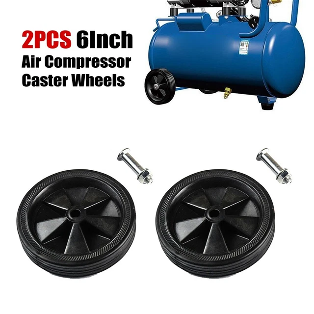 Compressore d'aria silenzioso e antiurto ruote a rulli facile installazione