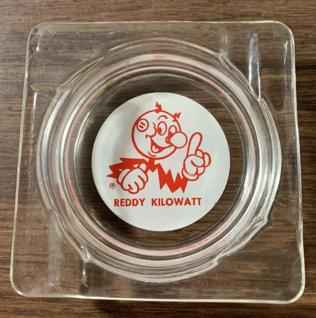 REDDY KILOWATT Vintage Electricity Advertising ASHTRAY