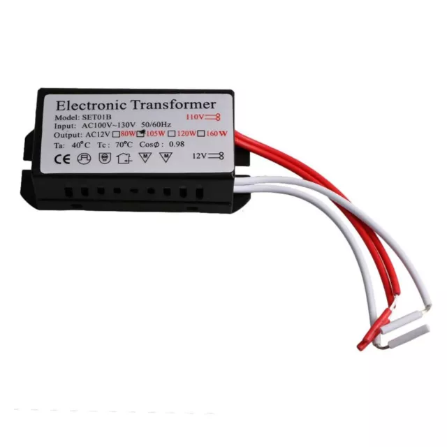 Compact And Lightweight AC12V Electronic Transformer For Easy Installation