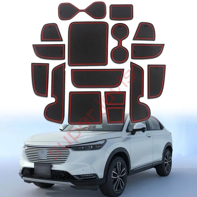 INTERIOR RUBBER ANTI-SLIP Door Groove Mats Gate Pad For Honda HR-V  2021-2022 $18.99 - PicClick