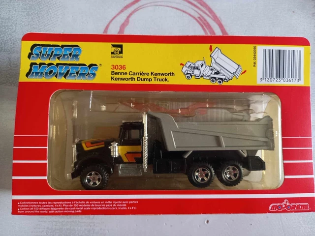 MAJORETTE MADE IN France Camion Kenworth Lot De 3 1:87 EUR 7,95