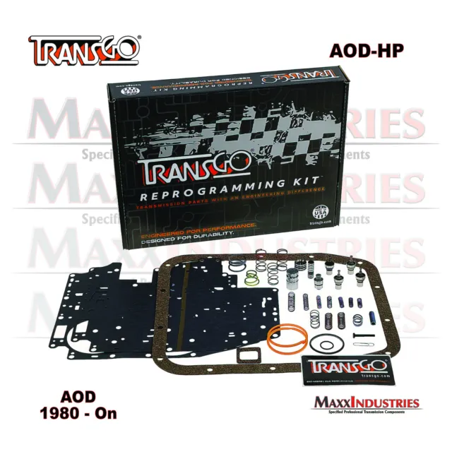 Transgo AOD-HP AOD Transmission Valve Body Reprogramming Shift Kit  80-Up