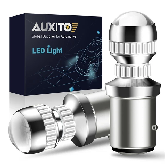 AUXITO 1157R BAY15D 7528 LED Brake Tail Stop Indicator Light Bulb Free Return