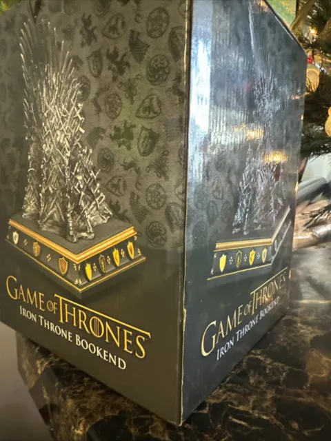 Game of Thrones The Iron Throne Bookend The Noble Collection New In Box