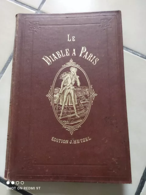 Livre Édition Hetzel Le Diable à Paris