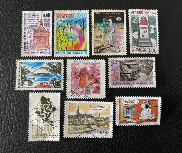 Timbres Pour Collectionneur Explorateurs Oblitérés Timbres Hommes Celebres