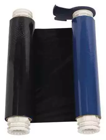 Brady 13524 Ribbon Cartridge, 8-3/4" W, 200 Ft. L, Black/Blue