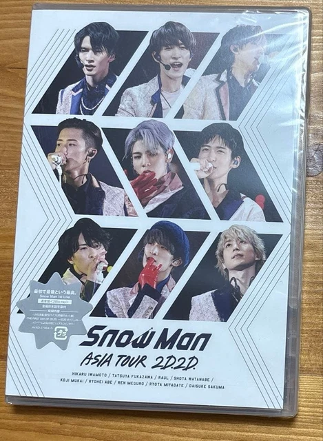 SNOW MAN ASIA Tour 2022 D.D. Blu-ray Japan VF Used with Bonus