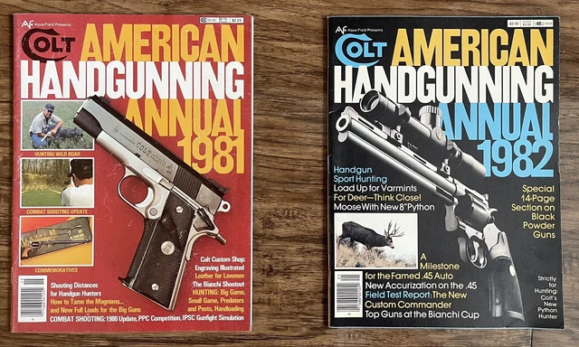 Vintage Colt Firearms Miscellaneous Paperwork. See below for full descriptions.