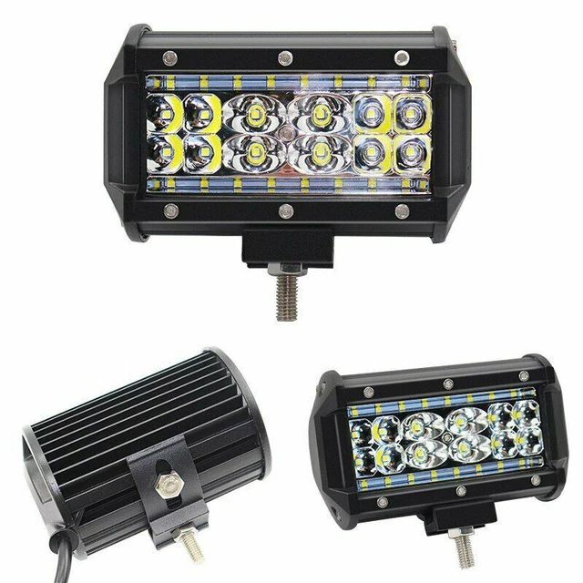 1X 5" 84W Barra luminosa da lavoro LED auto fascio alluvionale combo per SUV fuoristrada Tr*jy