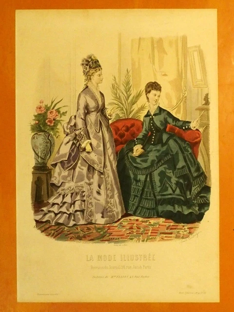 Journal Du Dimanche Ancienne Revue 'La Mode Illustrée' N°46 Du 16