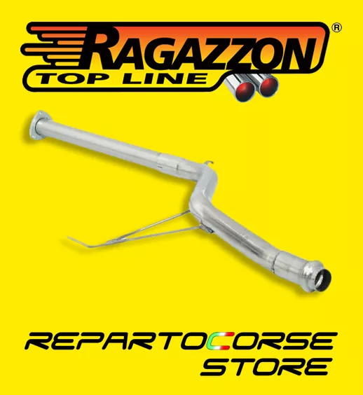 Ragazzon Tubo Centrale Gr.n No Silenziatore Alfa Romeo 145 1.7 16V 50.0012.80