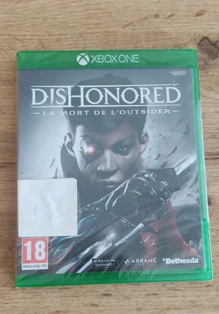 Jeu Dishonored : La Mort De L'Outsider - Xbox One / Series X - Version Française - Neuf Sous Blister