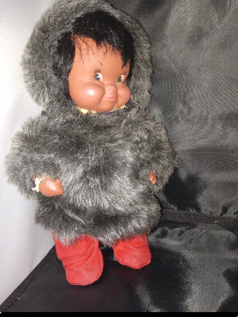 Vintage Regal Canada Inuit Doll with Original  Clothes 10"