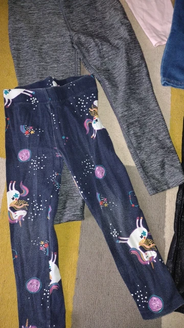 Girls Bundle Of 8 Pairs of Jeggings/Leggings Age 3-4 Year's Excellent Condition 2