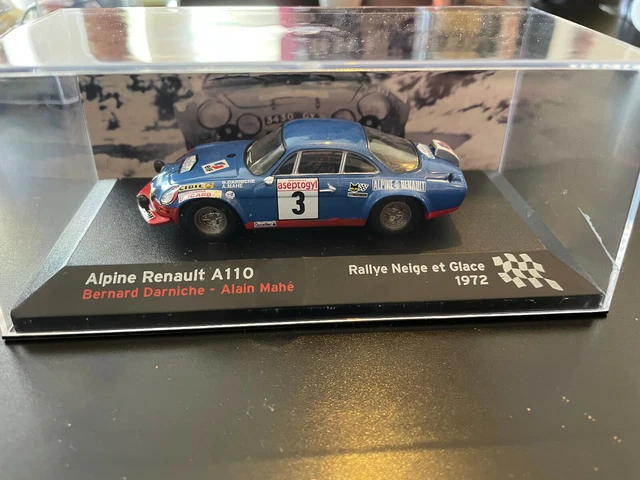 DECALS 1/43 REF 0508 ALPINE RENAULT A110 DARNICHE RALLYE DU MAROC 1974 RALLY WRC