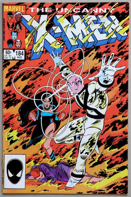Uncanny X-Men #184 Vol 1 - Marvel Comics - Chris Claremont - John Romita Jr