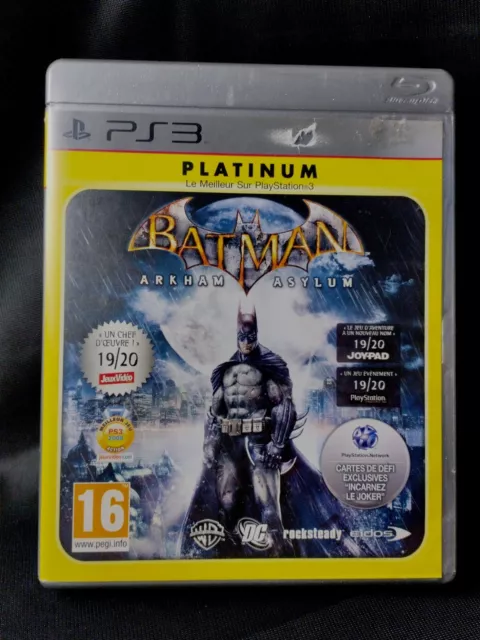 Decano Recomendación perecer PS3 BATMAN ARKHAM Asylum - édition platinum jeu en très bon état EUR 12,90 - PicClick FR Decano Recomendación perecer PS3 BATMAN ARKHAM Asylum - édition platinum jeu en très bon état EUR 12,90 - PicClick FR