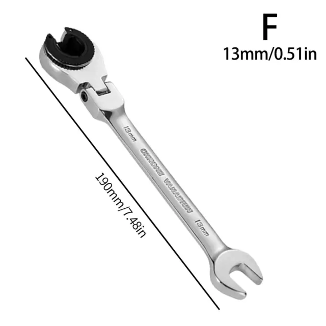 13mm Multi-color LIMITED-TIME OFFER TUBING RATCHET WRENCH (FIXED HEAD-FLEXIBL I6