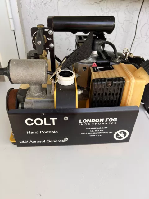 LONDON FOG COLT-T Hand Portable ULV Aerosol Generator Fogger Needs Fuel Tank
