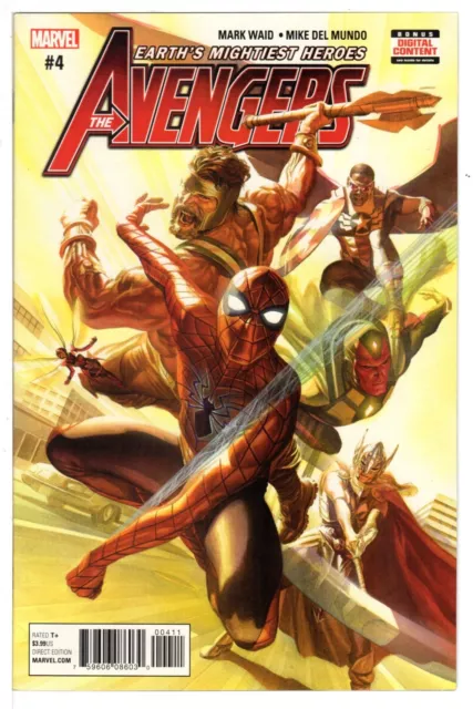 AVENGERS (Vol 6) #4 VF/NM 9.0 KEY Origin of Kang MARVEL COMICS 2017