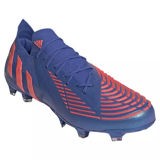 Adidas HOMME Predator .1 Bas Sol Ferme Bottes Cale Bleu Football BNWT