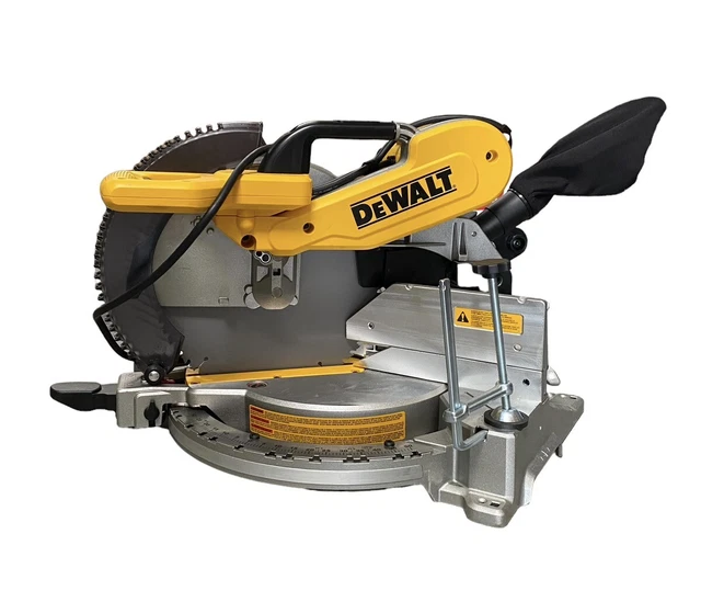 DEWALT MITER SAW, DoubleBevel, Compound, 12Inch, 15Amp DWS716